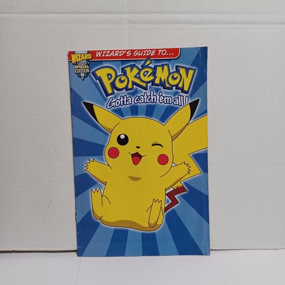 Vintage 90s Pokemon Wizard's Guide To Special Edition Vol. 1 Aug. 1999 Magazine - Picture 6 of 6